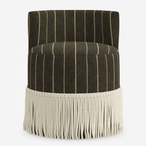 Silla de Diseño Italiano de Lujo, con Flecos, Hecha a Mano, Moderna, Modelo Olivares, para Apartamento, Hotel, Sala de Estar, Bar, Precio de Fábrica - Product Image 3