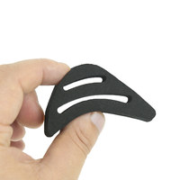 Inserts de remplissage d'orteils réglables Semelles de chaussures réutilisables pour femmes hommes Unisex Pumps Flats Sneakers for Too Big Shoes