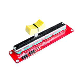 Potentiomètre linéaire à double sortie 10K pour module coulissant, compatible AVR, pour blocs électroniques en éducation et cartes de développement - Product Image 1