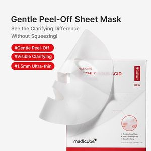 Mascarilla Facial Peel-Off de Ácido Hipocloroso medicube, 3 Unidades, para Exceso de Sebo, Poros y Puntos Negros, Cuidado Facial Coreano - Product Image 2