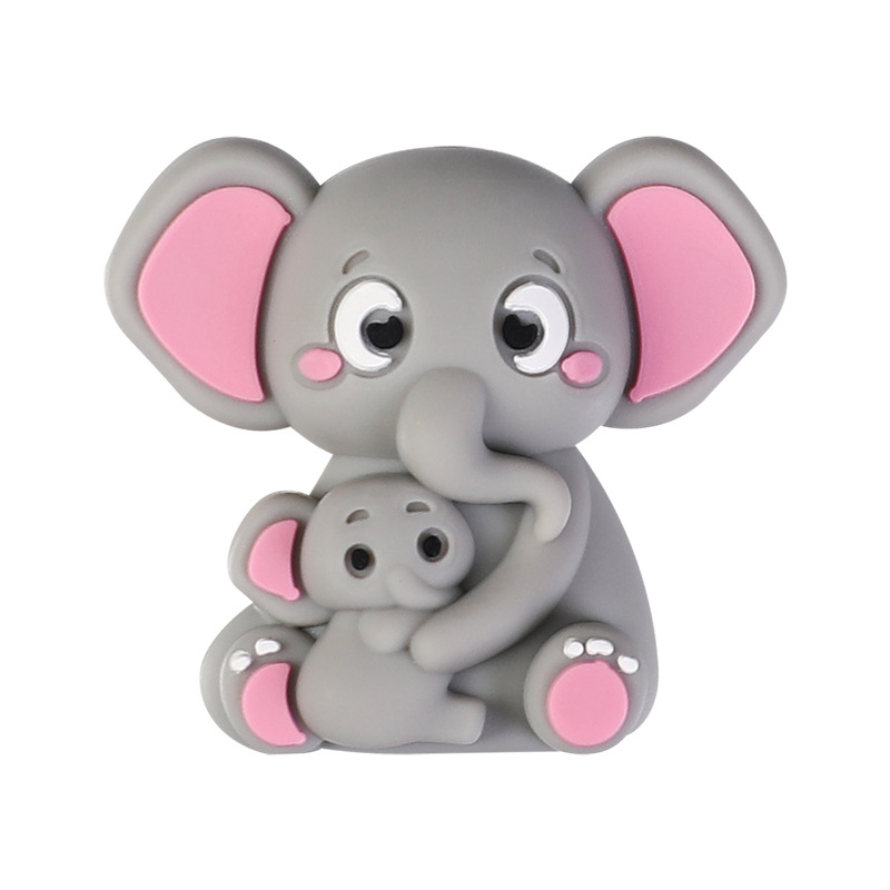 mère éléphant 3D