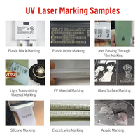 Machine laser de marquage interne du verre Uv 3W 5W Graveur laser UV pour la gravure sans fissure du verre et du miroir sur les bouteilles de vin Awards