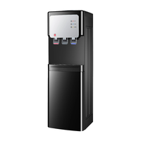 Dispensador de enfriador de agua independiente frío y caliente de carga superior de alta calidad con refrigeración por compresor