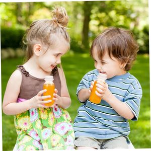 2oz <b>Empty</b> Round Pet Shot <b>Plastic</b> <b>Bottles</b> for Fresh Juice with <b>Plastic</b> Tamper Evident Lid 60ml <b>Plastic</b> Shot <b>Bottles</b> for Juice - Product Image 6