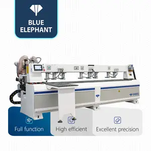 Router pengebor otomatis kombinasi CE, mesin pengerjaan kayu dengan multi kepala untuk furnitur di Inggris
