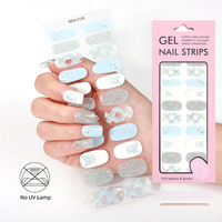 Chine usine OEM service dernière conception perceuse tridimensionnelle décorer autocollant pour ongles en gel sans cuisson durcir sans lampe UV