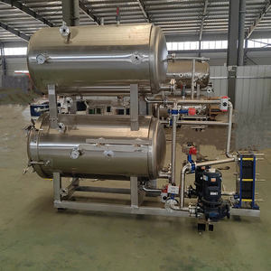 Sterilizzatore industriale a vapore/elettrico riscaldato orizzontale in <span class=keywords><strong>Autoclave</strong></span> bevande in bottiglia succo di marmellata in scatola macchina per sterilizzare la salsa - Product Image 6