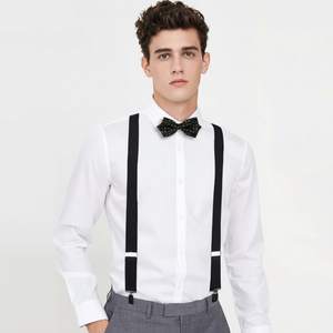 Costume de mariage décontracté pour hommes et femmes DD-12382 bretelles - Product Image 1