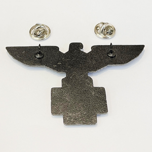 Popüler hatıra alman Rammstein kartal broş 3D Retro antik gümüş nikel kaplama müzik f6 - Product Image 2