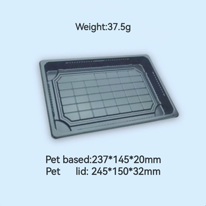 Dùng Một Lần <span class=keywords><strong>Sushi</strong></span> Bento Bao Bì Cấp Thực Phẩm Vật Nuôi Hình Chữ Nhật <span class=keywords><strong>Sushi</strong></span> Container Box Với Nắp Cá Hồi <span class=keywords><strong>Sushi</strong></span> Takeaway Hộp - Product Image 2