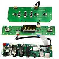 Carte d'amplificateur audio HL-A1018, carte de décodage MP3 avec entrée USB et carte TF, module audio avec entrée micro, carte d'amplificateur de classe D