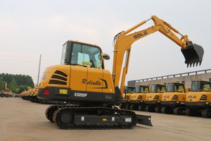 Approvisionnement d'usine SDLG E655F 6 tonnes Mini pelle sur chenilles Petite pelle avec accessoires CE EPA - Product Image 4