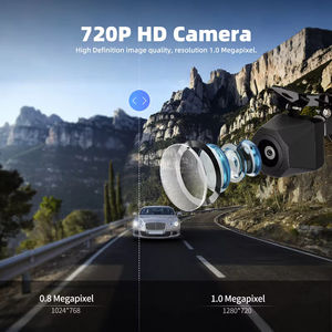 Cámara de Reversa Profesional para Automóvil Podofo AHD, Impermeable, Gran Angular de 130 Grados, Visión Nocturna, Sistema de Visión Trasera, Precio de Fábrica - Product Image 3