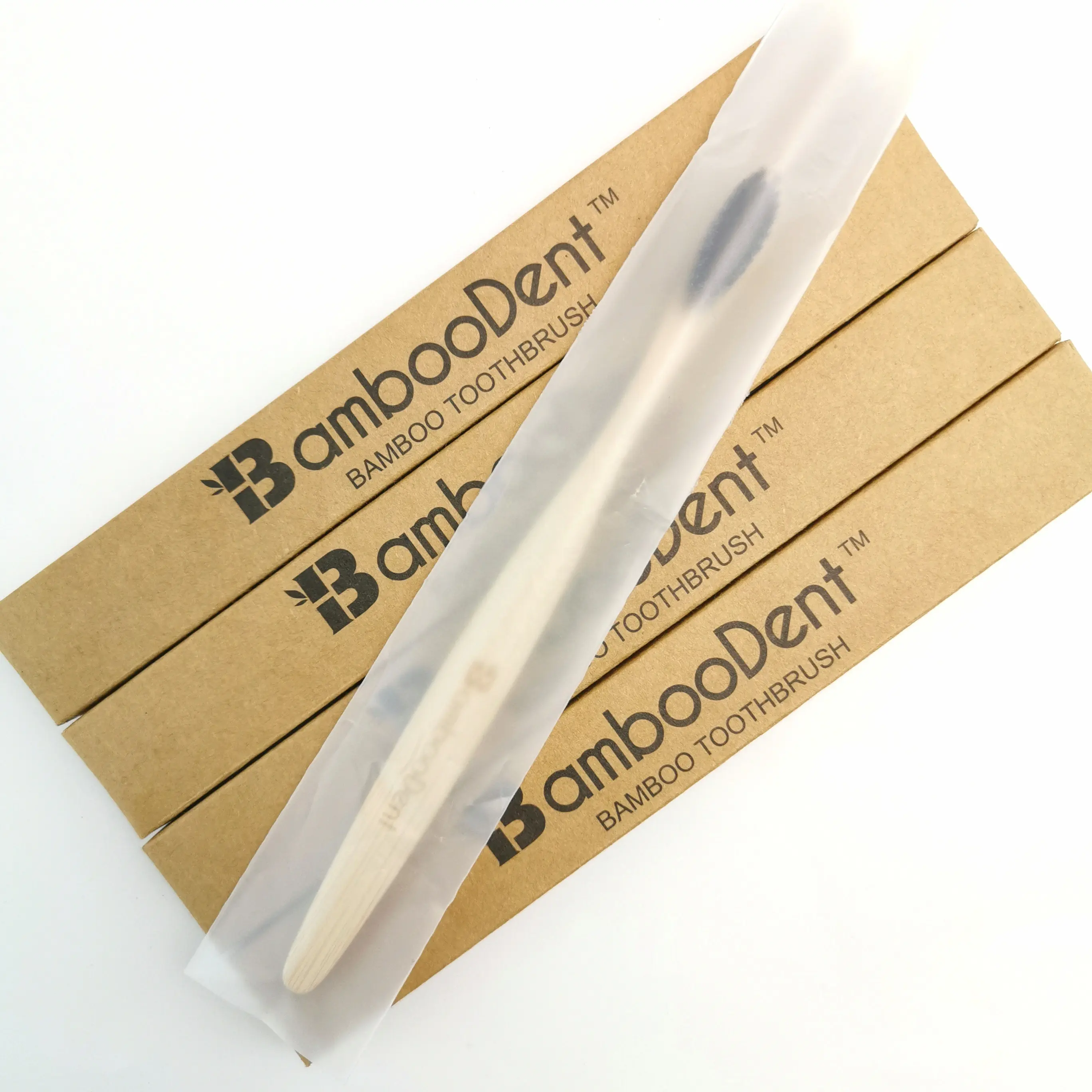 Cepillo de dientes personal de bambú pla