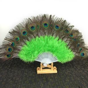 Éventails en plumes de paon pour les défilés de festival et les costumes de <span class=keywords><strong>carnaval</strong></span> et les cafés rétro et les intérieurs de maison - Product Image 2