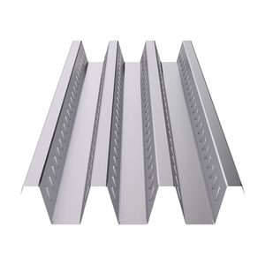 Hoja de cubierta trapezoidal de acero galvanizado SAND100 OEM, diseño corrugado de 0,8mm, hoja de Metal italiana única, diseño de cubierta único - Product Image 2