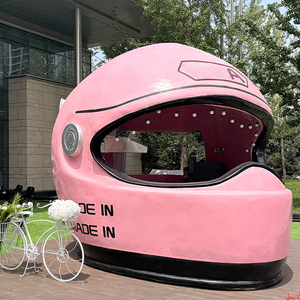 Kiosco de café <span class=keywords><strong>en</strong></span> forma de casco gigante Cápsula de espacio modular Cafetería para Centro Comercial - Product Image 1