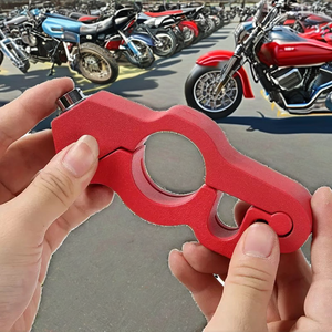 Bloqueo de Manillar Delantero de Aleación de Aluminio, <span class=keywords><strong>Antirrobo</strong></span>, Impermeable, <span class=keywords><strong>para</strong></span> Motocicletas, Vehículos Eléctricos, <span class=keywords><strong>Accesorios</strong></span> <span class=keywords><strong>para</strong></span> Motocicletas, 1 Año de Garantía - Product Image 2