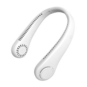 Ventilateur de cou <span class=keywords><strong>pas</strong></span> <span class=keywords><strong>cher</strong></span>, rechargeable par USB, mini ventilateur portable, mains libres, pour le sport en plein air, ventilateur personnel pour le cou, idéal pour les cadeaux d'anniversaire - Product Image 1