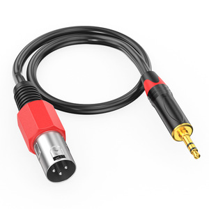 Cable de Audio de Cobre Libre de Oxígeno de 3.5mm a XLR Macho-Hembra para Altavoz, Micrófono, <span class=keywords><strong>Tarjeta</strong></span> de Sonido, Transmisión <span class=keywords><strong>en</strong></span> <span class=keywords><strong>Vivo</strong></span> - Product Image 5