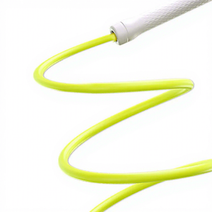 Wholesale Smart Display Adjustable Rope Skipping Jumping Jump Rope withABS Handle and Neon <b>Green</b> <b>Cord</b> Unisex Use - Product Image 2