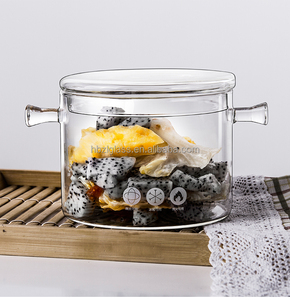 Offres Spéciales! Vente en gros de l'usine chinoise, Pot en verre utilisé sur la cuisinière à feu Direct pour Pot à <span class=keywords><strong>nouilles</strong></span> instantané, bol à <span class=keywords><strong>nouilles</strong></span> Transparent - Product Image 4