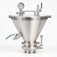 Trémie de dosage de houblon personnalisée CARRY de 3 kg pour la fermentation de la bière et le brassage à sec