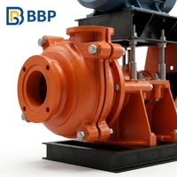 Pompa Lumpur Sentrifugal Horizontal Hemat Energi Pompa Aliran Besar untuk Utilitas Pembangkit Listrik
