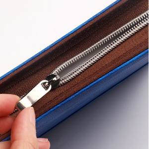 A4 Leather Zipper Portfolio Organizer Professional Business Folder Personalized <strong>Document</strong> Custom Embossed Leather Folders - Product Image 3