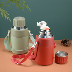 Termo de Vacío de 1000 ml, Botella de Agua Deportiva de Acero Inoxidable, Personalizada, de Doble Pared, para Viajes al Aire Libre, Vaso Portátil para Gimnasio - Product Image 3