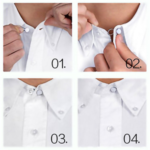 Hebilla de extensión elástica Bdray, resorte de aleación ajustable para camisa, clásica y duradera, YC-002 - Product Image 2