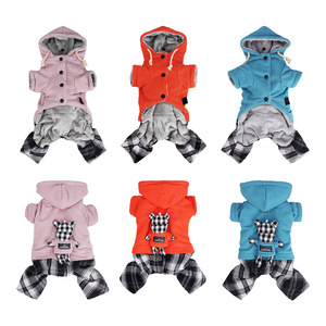 Vêtements d'hiver pour animaux de compagnie, veste en polaire douce pour chien, gilet chaud pour chiot, pyjama pour animaux de compagnie pour <span class=keywords><strong>bouledogue</strong></span> <span class=keywords><strong>français</strong></span>, chihuahua, petits chiens, prêt <span class=keywords><strong>à</strong></span> être expédié - Product Image 6