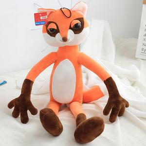 Bosque de selva conejo mono elefante fox con piernas largas orejas animales de peluche juguetes de peluche de regalo - Product Image 5