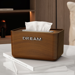 Boîte à <span class=keywords><strong>mouchoirs</strong></span> Xinhang avec un design classique, boîte à <span class=keywords><strong>mouchoirs</strong></span> en plastique de bureau, boîte de rangement pour <span class=keywords><strong>mouchoirs</strong></span> en plastique rétro créative - Product Image 1