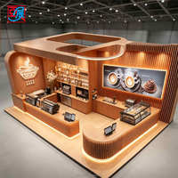 Meuble de réception de café sur mesure tout-en-un, comptoir de café, vitrine pour boutique de thé au lait et boulangerie
