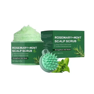 T OEM Rosemary Scalp Exfolia tor Scrub zum Aufbau einer pflegenden Haarpflege mit Scalp Rosmarin & Mint Massager Scalp Scrub - Product Image 4