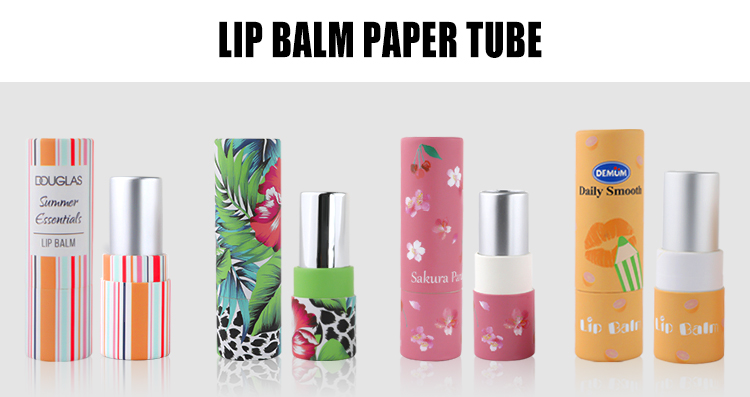 Cylinders Paper Tube Pen Holder With Lids Matte Lamination Blister Inserted