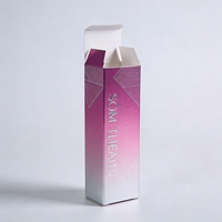 Boîtes en carton personnalisées avec impression CMYK pour emballages de vernis à ongles, d'huiles cosmétiques et de produits de beauté