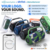 Haut-parleurs portables sans fil OEM de haute qualité avec batterie intégrée, basses stéréo, RGB, étanches, USB, TF, AUX, mains libres, TWS