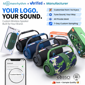 Haut-parleurs Bluetooth sans fil portables OEM de haute qualité avec <span class=keywords><strong>batterie</strong></span> intégrée, basses stéréo, RGB, étanches, USB, TF, AUX, mains libres, TWS - Product Image 1