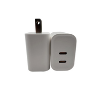 Chargeur PD 25W à double port de type C Chargeur USB C à charge rapide pour iPhone Chargeur mural