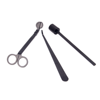 Kit d'entretien de bougies en gros 2026 : Ensemble d'accessoires de luxe pour bougies avec coupe-mèche, éteignoir et bâtonnet de nettoyage de mèche, emballage cadeau