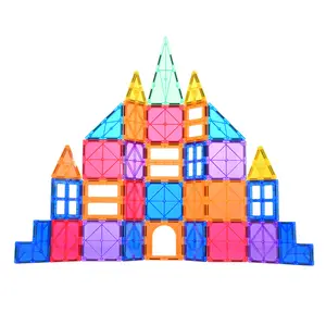 120 pcs colour designer building construction blocks kit block building set Children 3d Block Toys