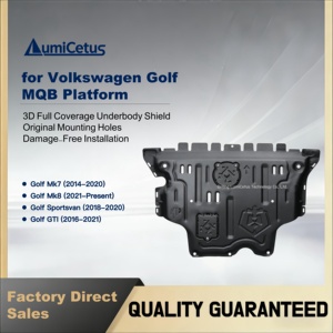 Protectores de Motor de Acero al Manganeso, Placas Protectoras de Chasis, Ligeras y Resistentes a Impactos, Garantía de 5 Años para Volkswagen <span class=keywords><strong>Golf</strong></span> - Product Image 1
