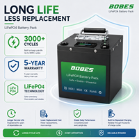 Batterie au lithium LiFePO4 12V 24V à décharge profonde rechargeable, remplacement pour batteries au plomb-acide pour voiturettes de golf, applications marines, camping-cars, systèmes solaires, OEM ODM