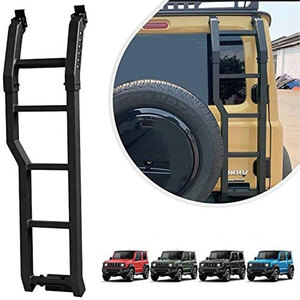 Échelle de hayon intégrée Ambull Factory Wholesale pour <span class=keywords><strong>Suzuki</strong></span> Jimny Sierra JB64 JB74 2019-2024, échelle tout-terrain - Product Image 1