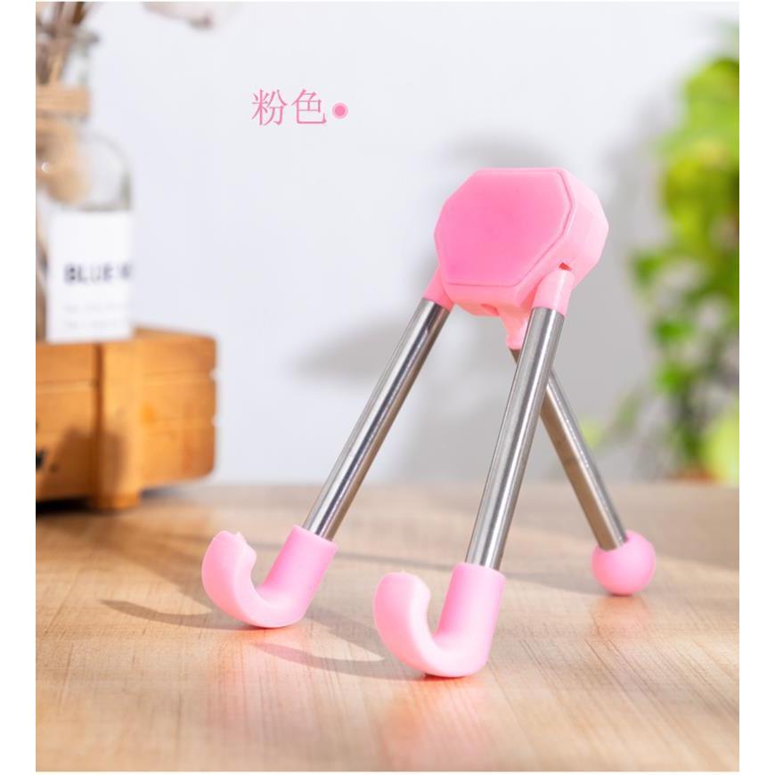 Pink Tripod Phone Stand