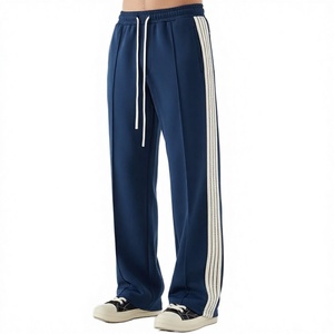 Pantalones Cargo para Hombre 2026 OEM con Logotipo Bordado Personalizado, Cintura Elástica Media, Tela de Lana Transpirable, Ligeros y Rectos - Product Image 3