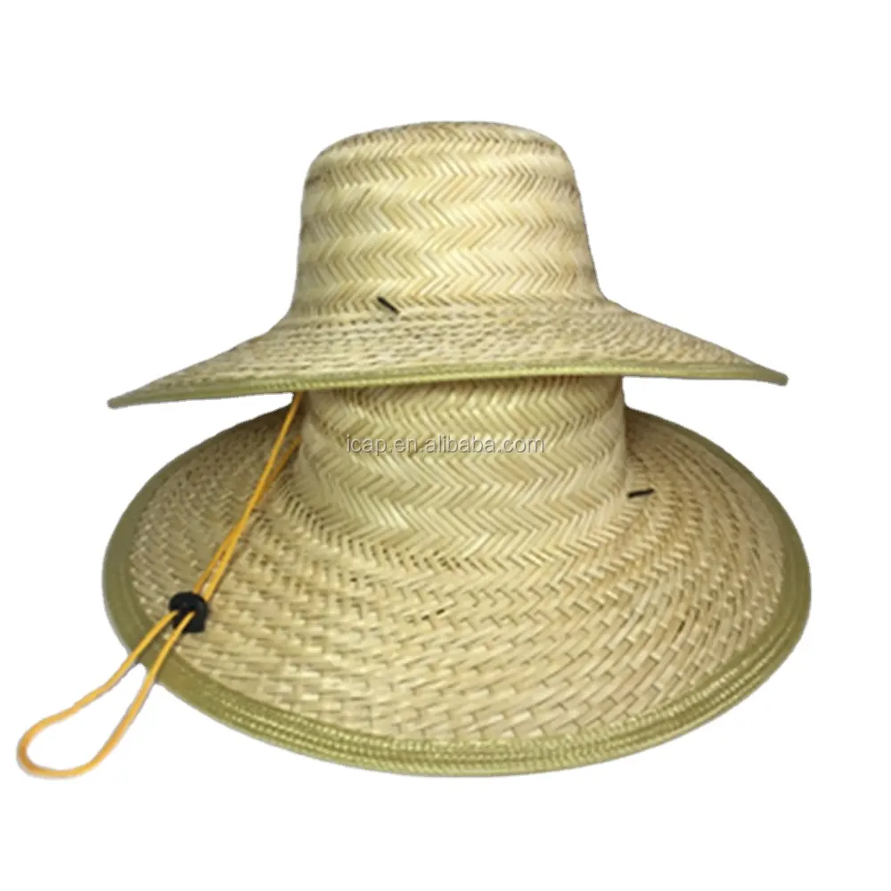 선전용 공백 어업 모자 주문 밀짚 모자 밀짚 boater 모자 도매