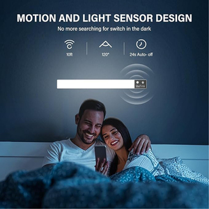 Motion Activated Cordless LED Closet <b>Light</b>, Portable Infrared Sensor Lamp for Reading & Under Cabinet Lighting - Product Image 5